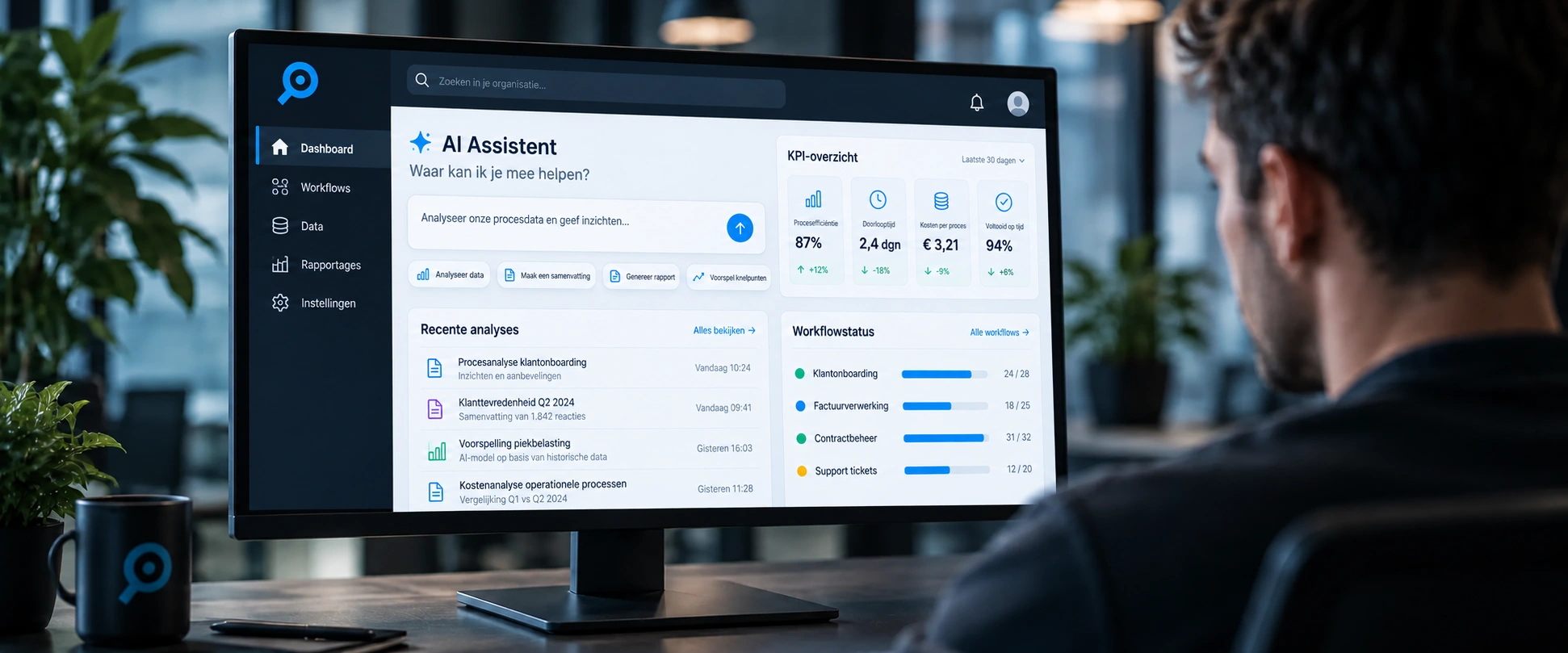 AI-functionaliteit in een softwareapplicatie