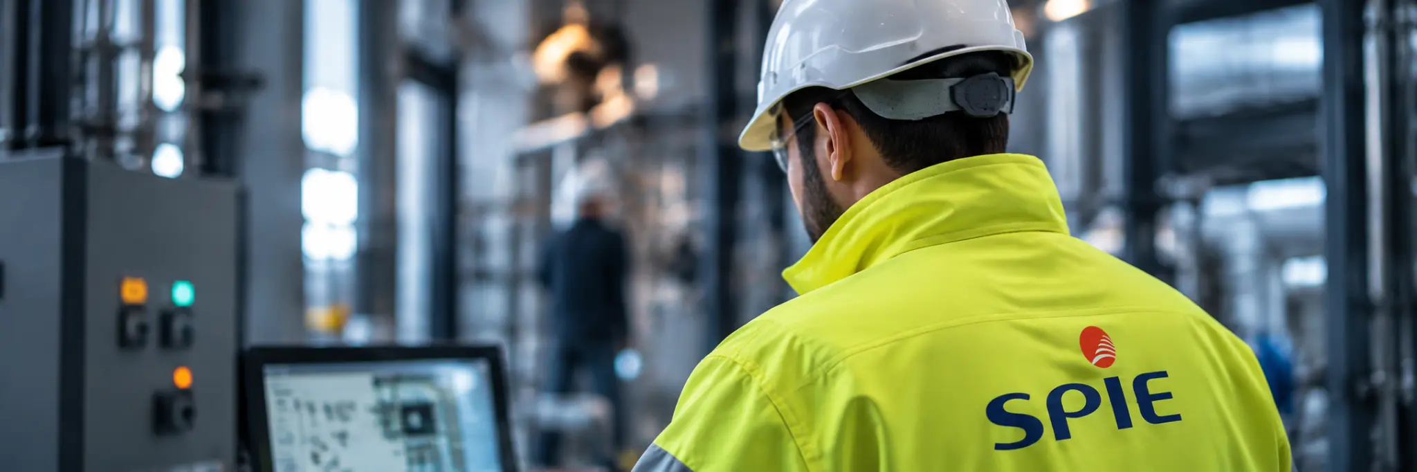 SPIE medewerker in werkomgeving